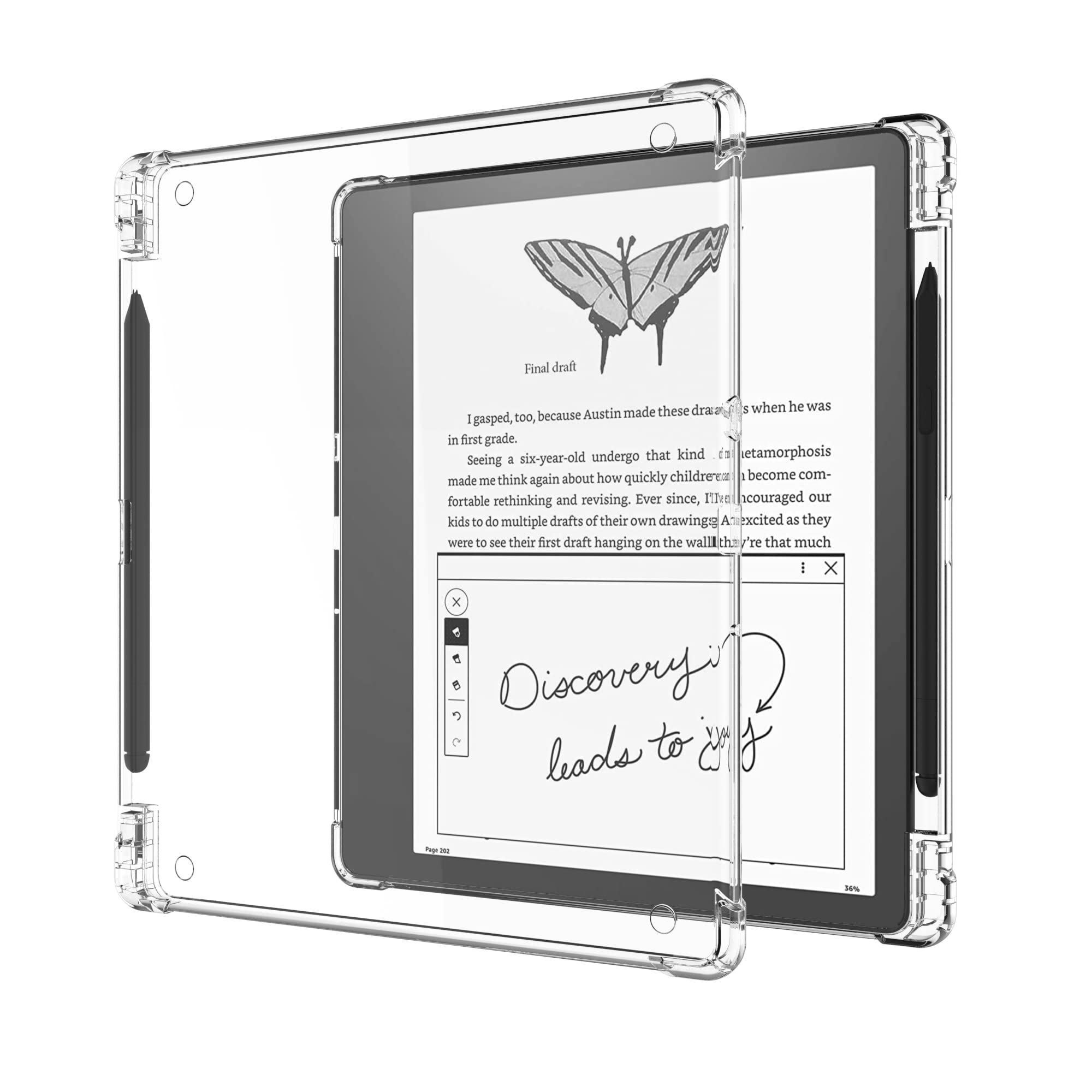 Amazon.com: Clear Case Compatible with Kindle Scribe 10.2