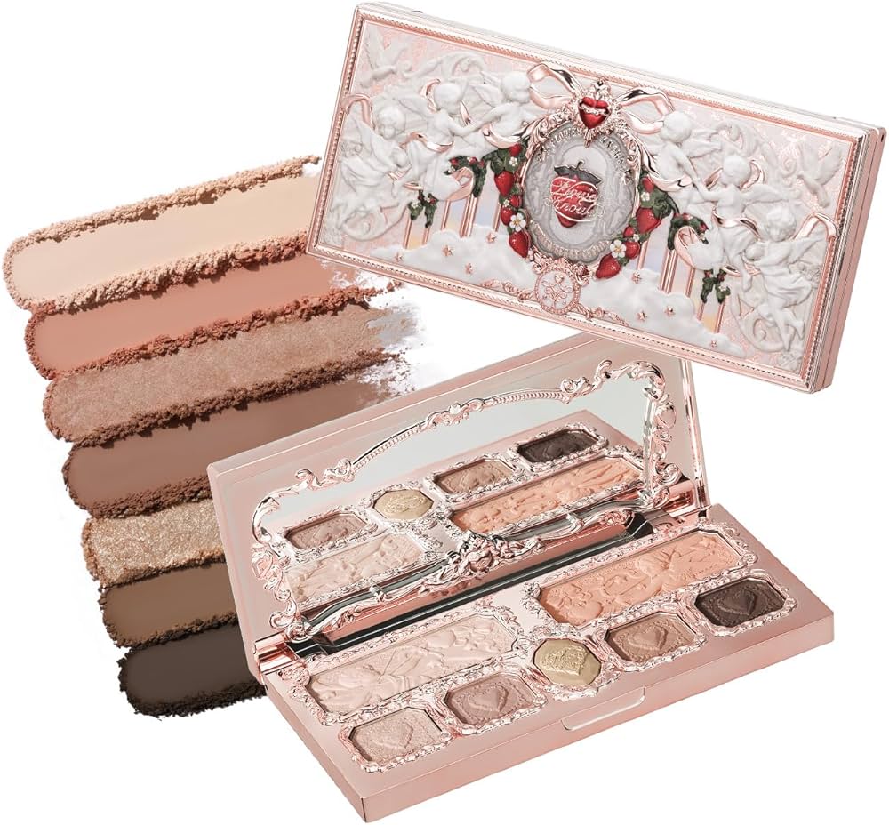 Amazon.com : Flower Knows Strawberry Cupid Makeup Palette,Neutral