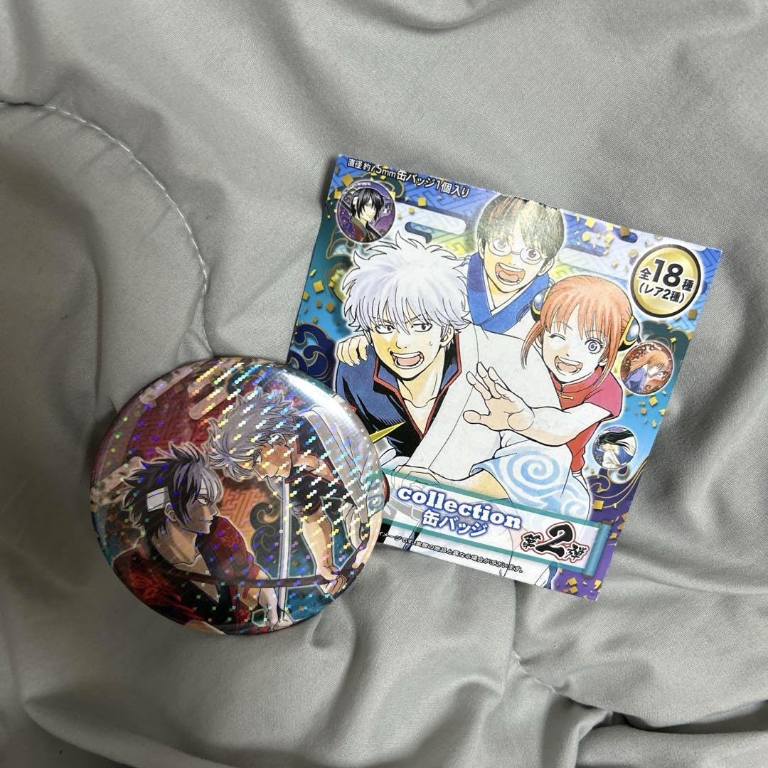 銀魂 アニプレックス ホログラム 缶バッジ 高杉晋助 2点 セット Amazon