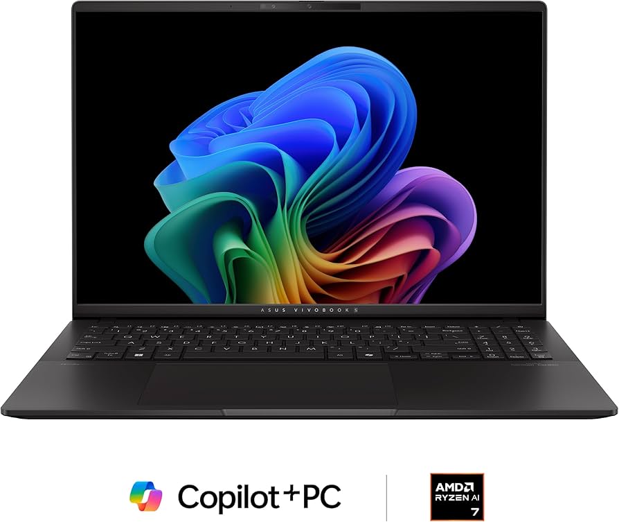 Amazon.com: ASUS Vivobook S16 Laptop, Copilot+ PC, AMD Ryzen AI 7