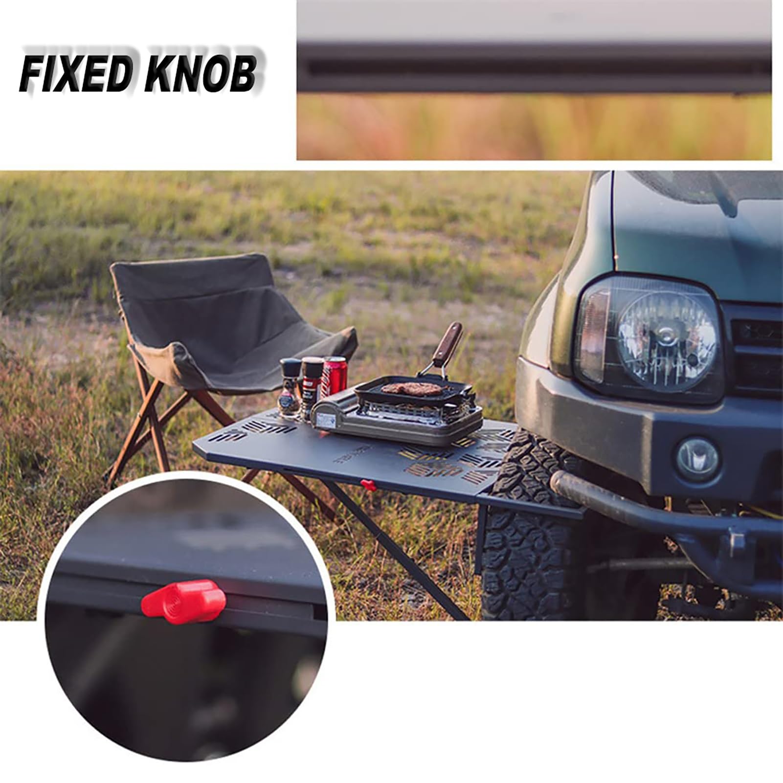 Amazon.co.jp: 車のタイヤキャンプテーブル、折りたたみ式車のタイヤ