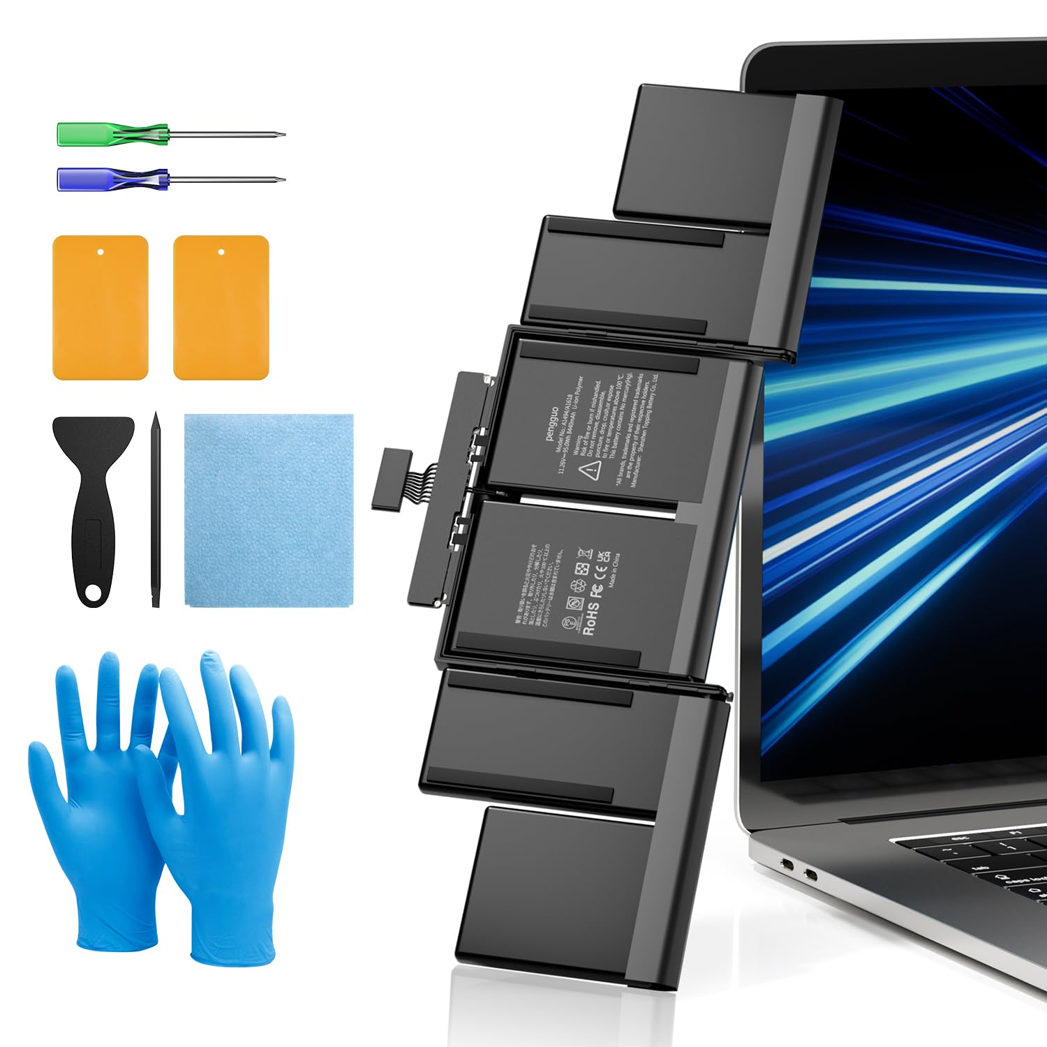 Amazon.com: pengguo Battery for MacBook Pro 15 Inch Retina A1398