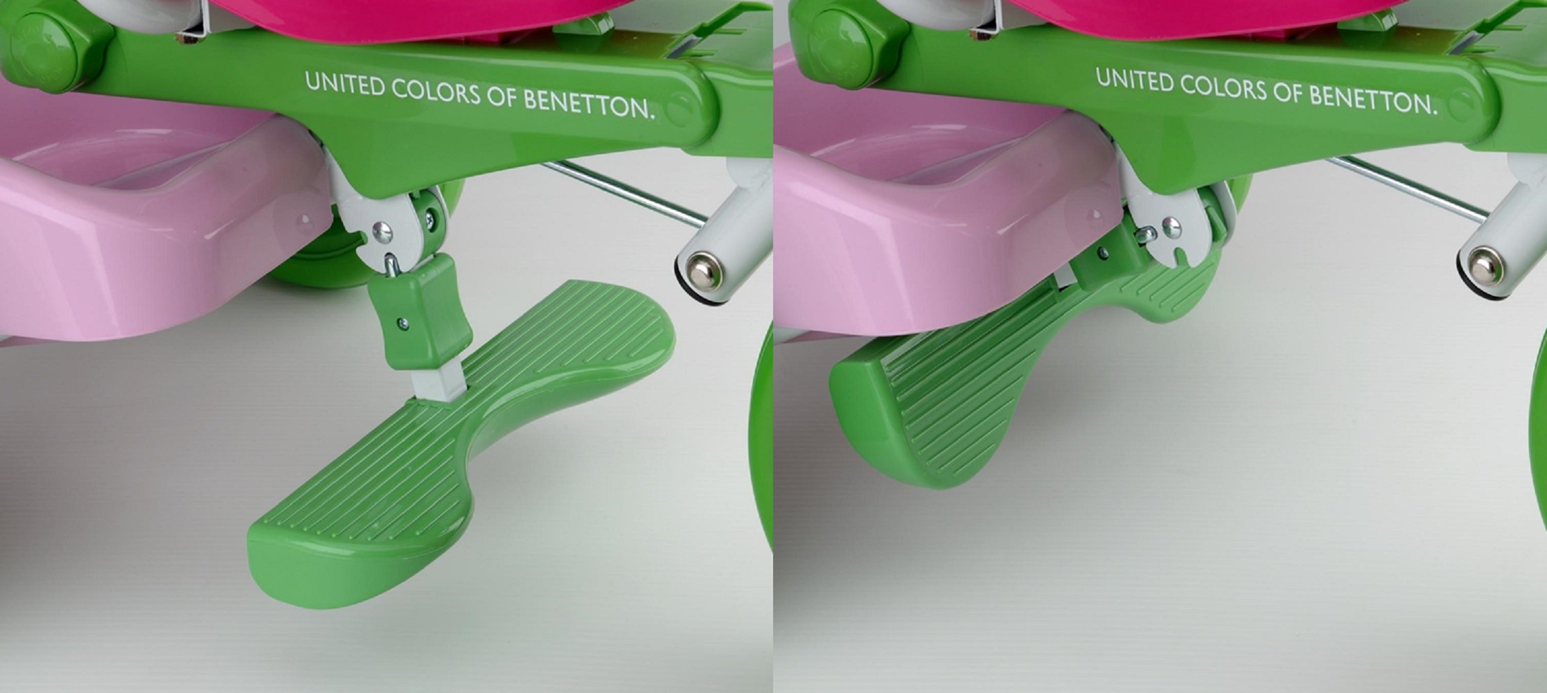 Amazon | BENETTON(ベネトン) オリトリオ2三輪車 ピンク/グリーン