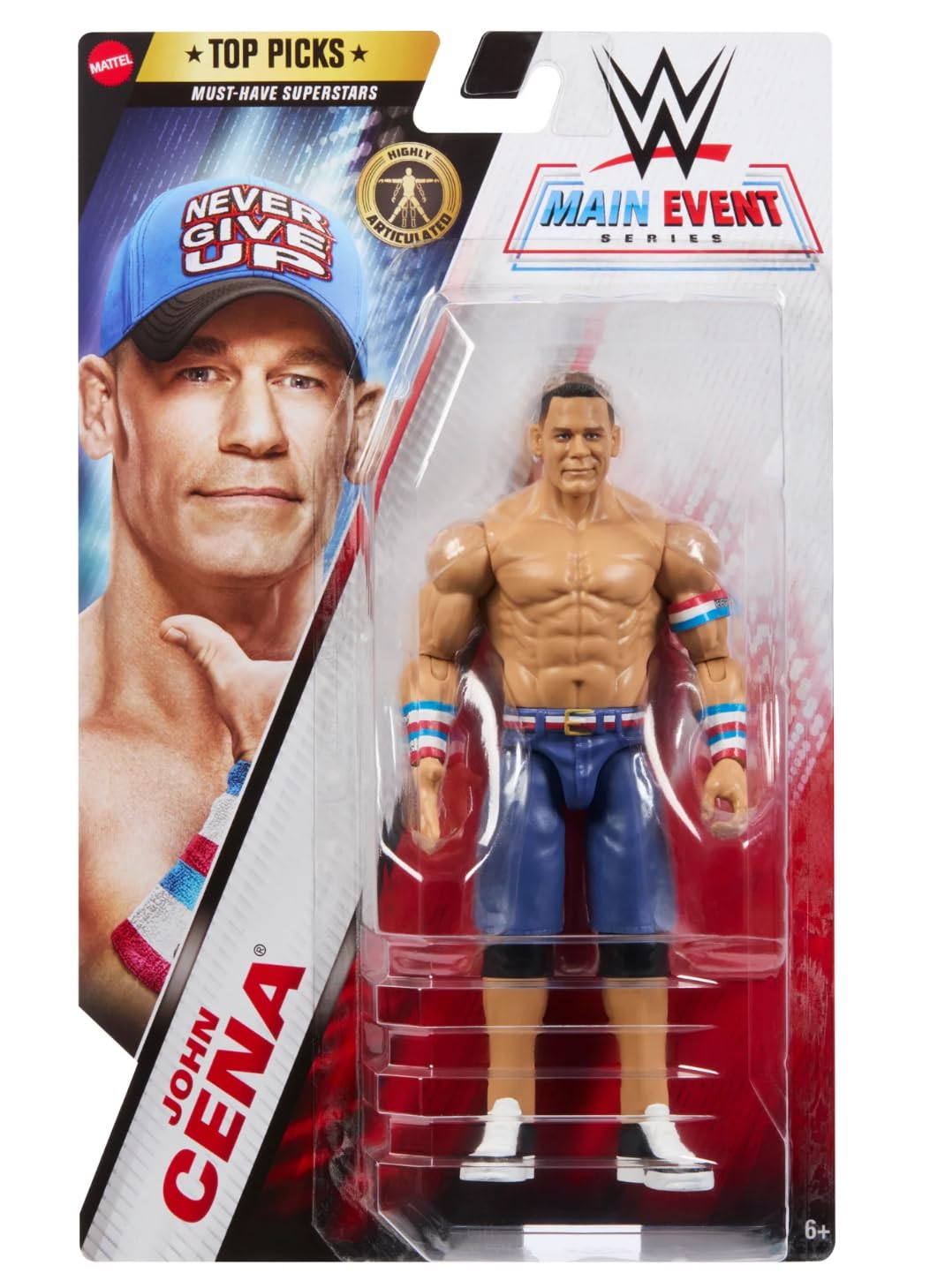 Amazon.com: WWE John Cena 2025 Main Event Action Figure Top Picks