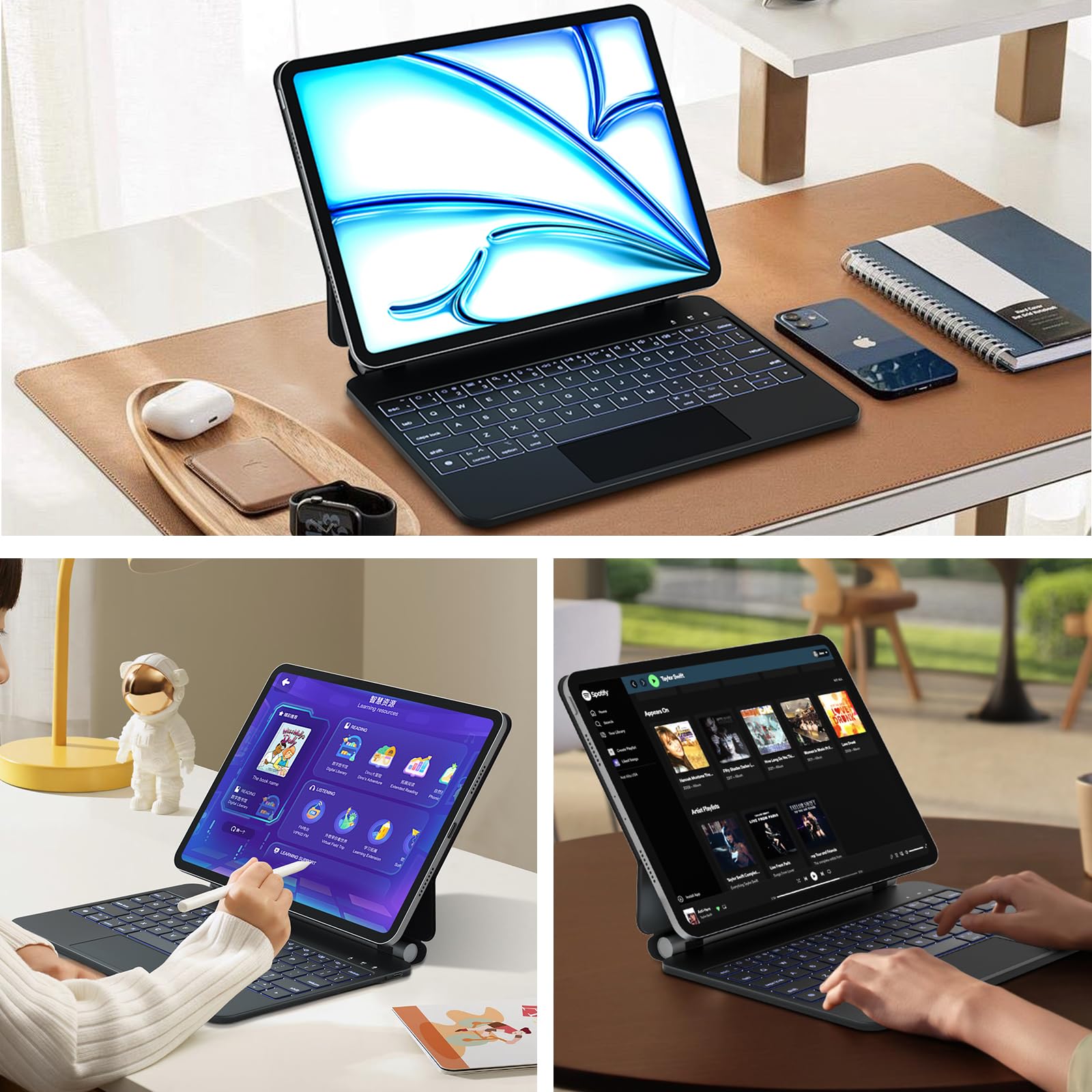 Amazon.co.jp: マジックキーボード 2024 Air6(M2) 11inch対応 スマート