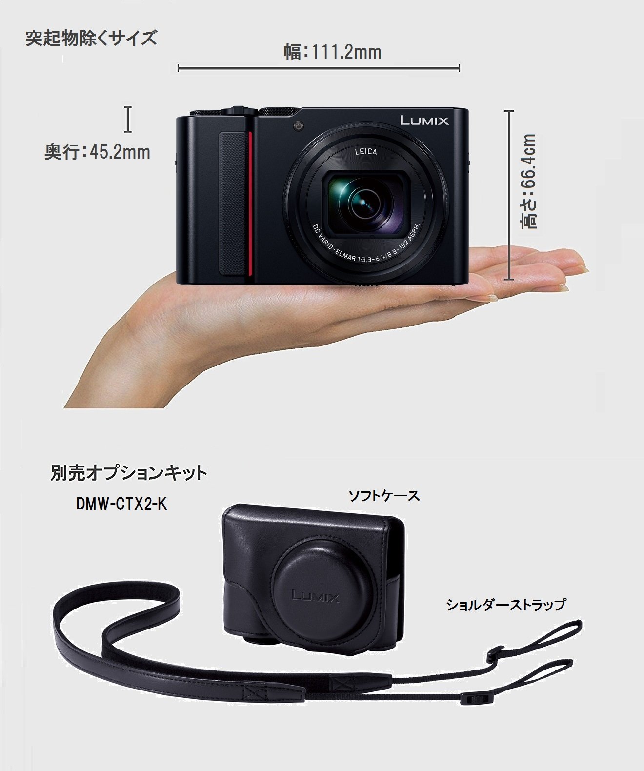 Amazon | パナソニック コンパクトデジタルカメラ ルミックス TX2 光学