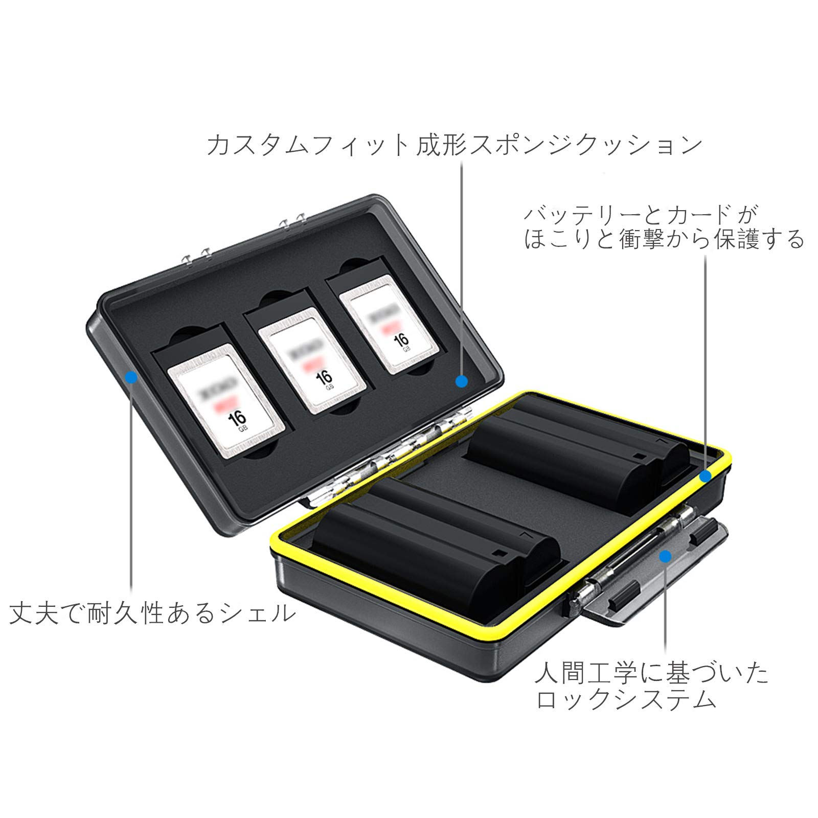 Amazon | JJC 【ニコンEN-EL15 EN-EL15a 2枚 + XQDカード 3枚】 XQD