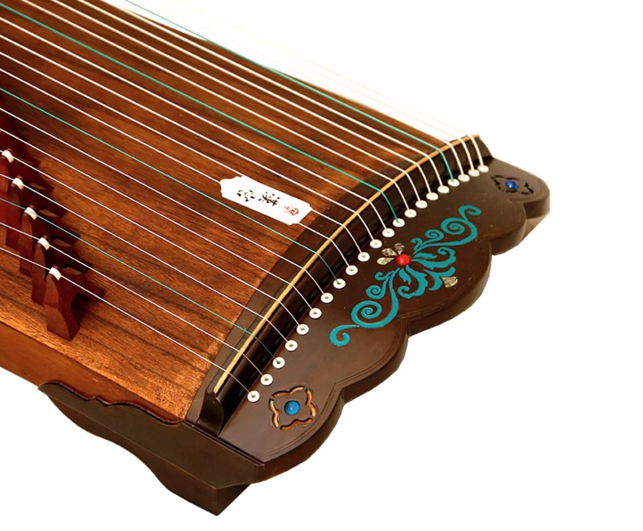 Amazon | 小型 古筝 1m 21弦 中国弦楽器 | 弦楽器 | 楽器・音響機器