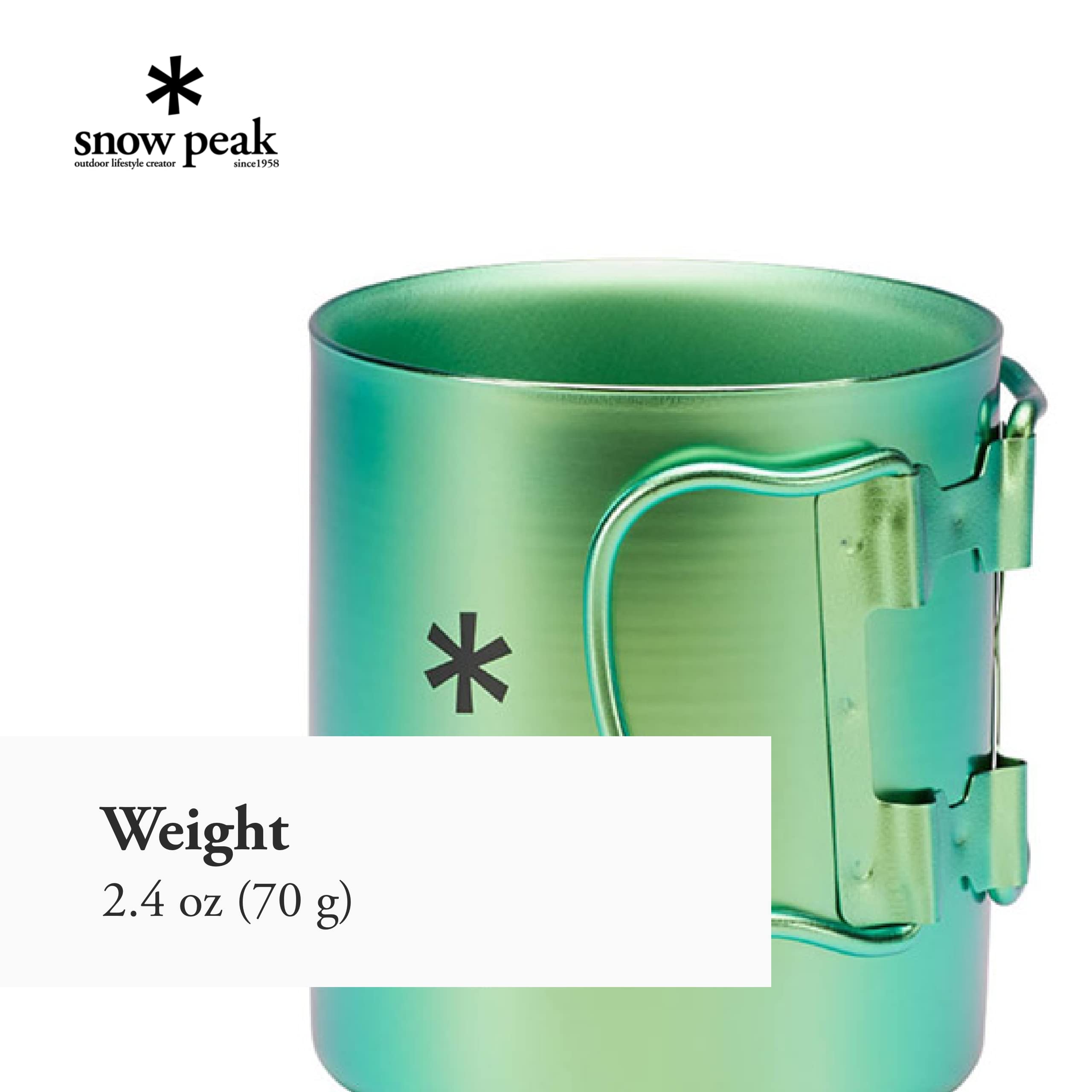 Amazon.co.jp: スノーピーク(snow peak) カラーチタンシングルマグ 450