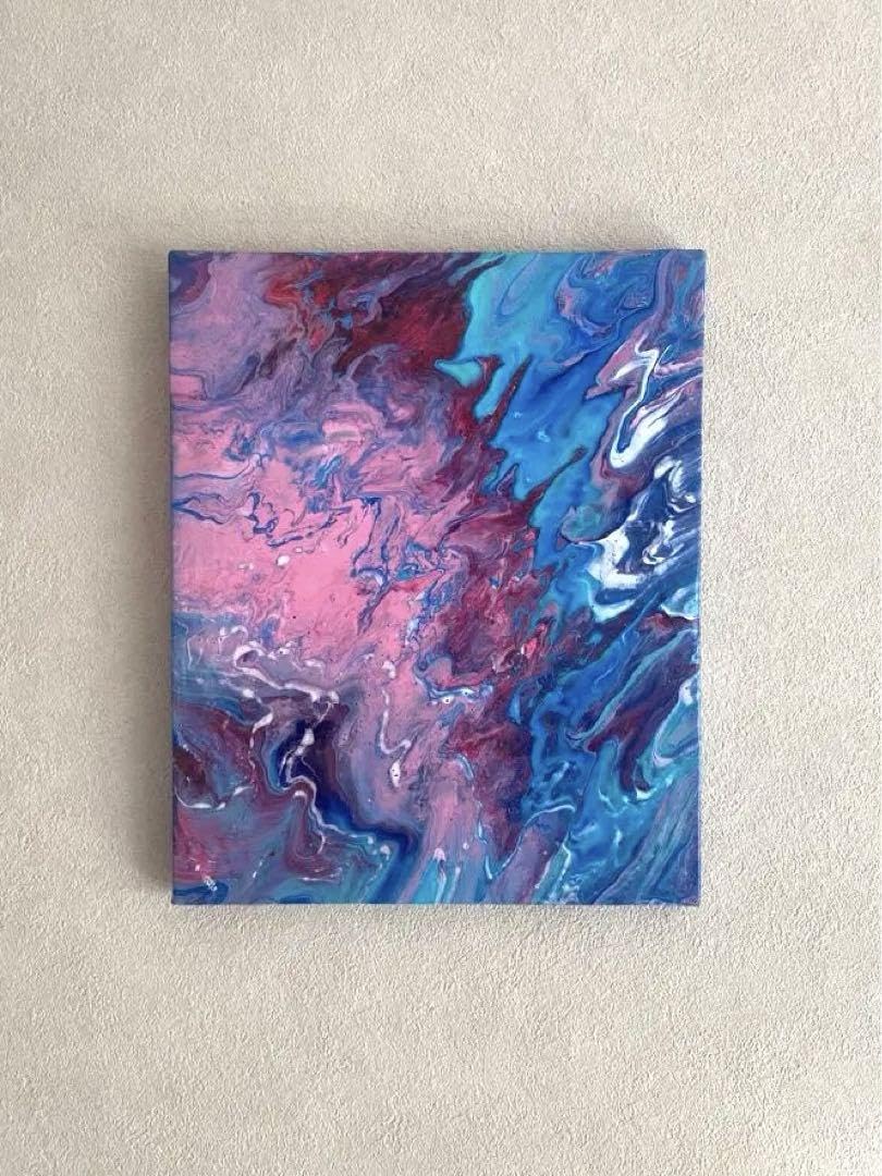 Amazon.co.jp: 《sakura》 アクリル原画 フロイドアート たらし込み