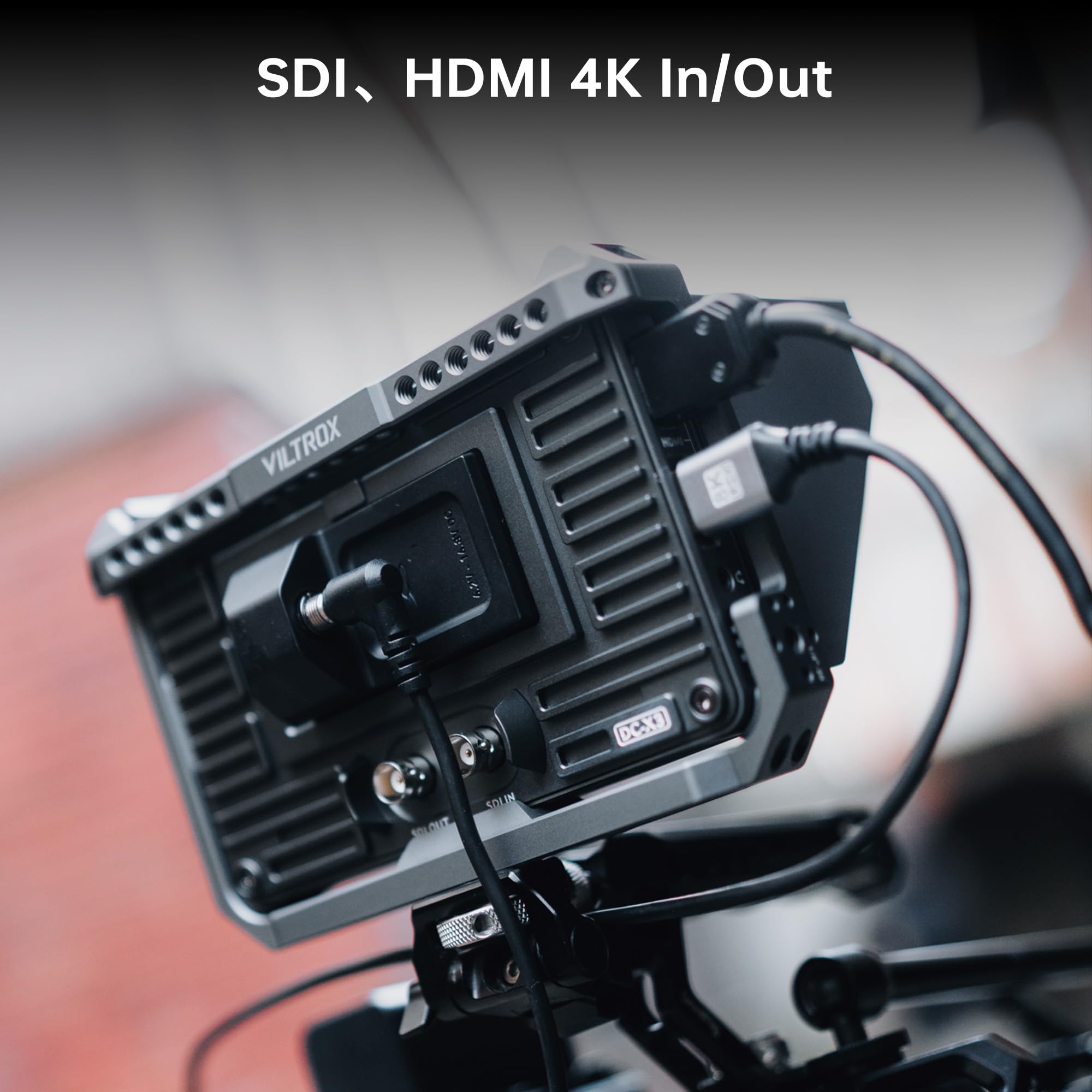 Amazon.com : VILTROX DC-X3 Touchscreen Camera Monitor Kit with Rig