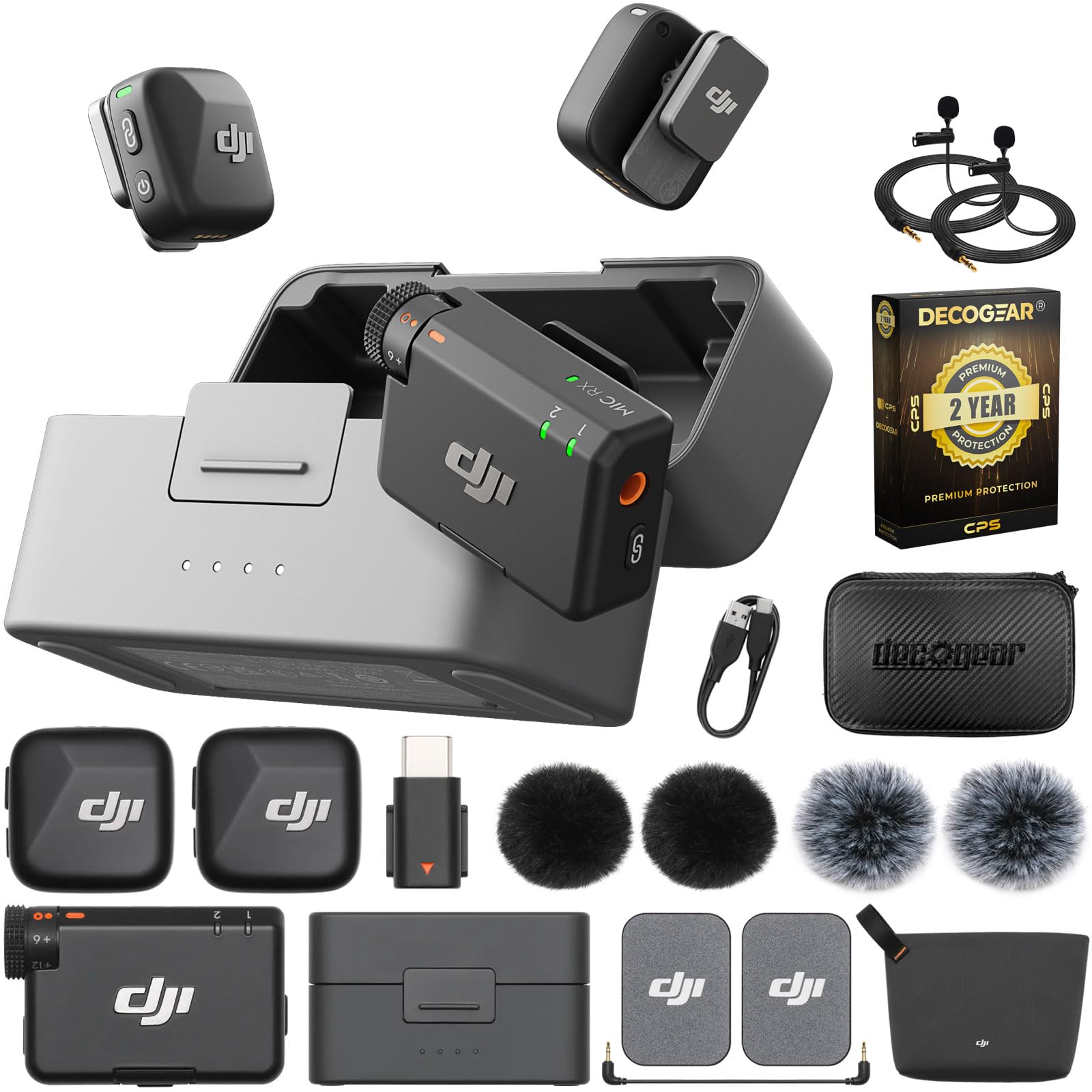 Amazon.com: DJI Mic Mini (2 TX + 1 RX + Charging Case) Wireless