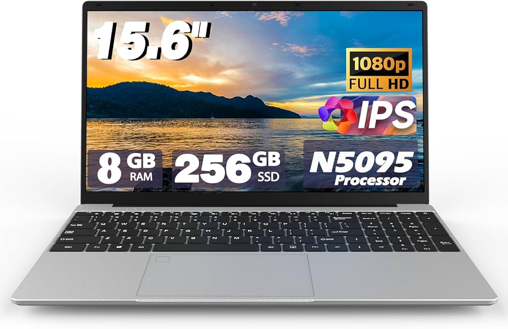 Amazon.co.jp: ノートパソコン、15.6インチLaptops 1080P IPS