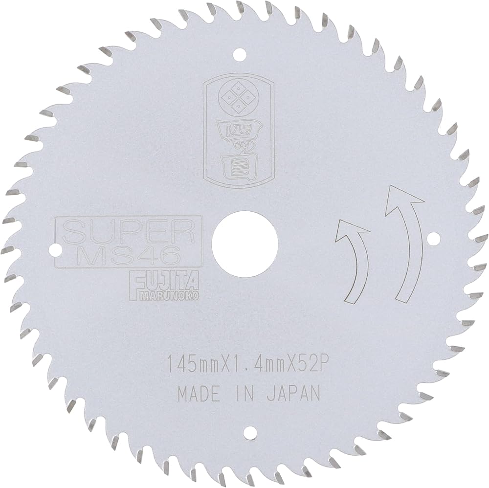 Amazon | 藤田丸鋸工業 四ツ目印 造作・一般木材用 チップソー SUPER