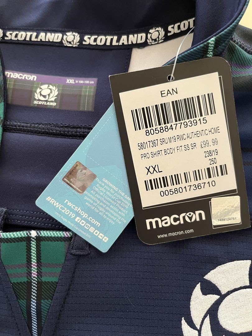 Amazon.co.jp: マクロン ラグビースコットランド代表 ホーム