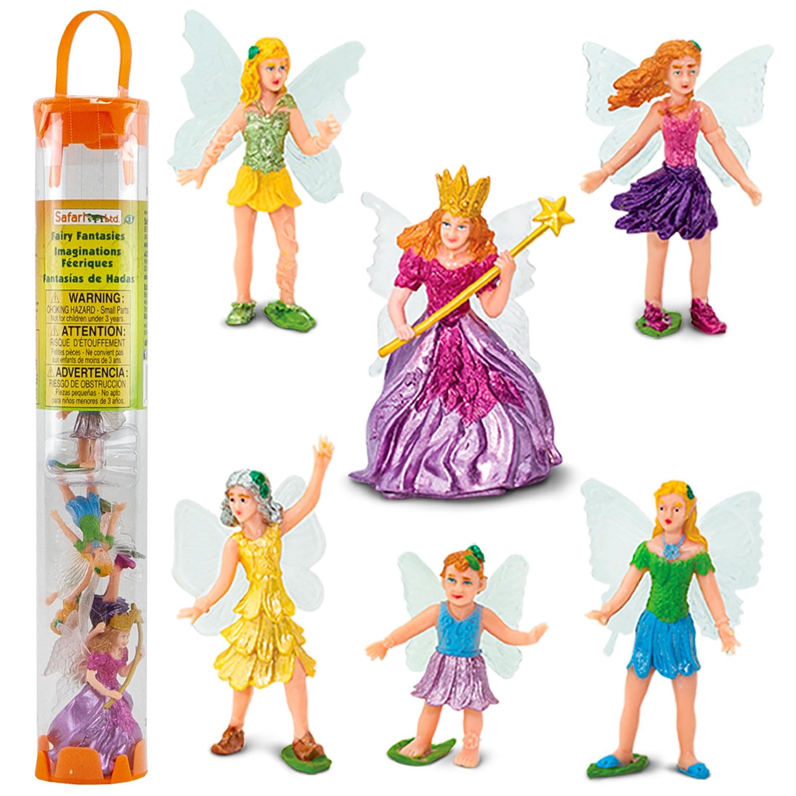 Amazon.com: Safari Ltd. Fairy Fantasies TOOB - 6 Mini Figurines