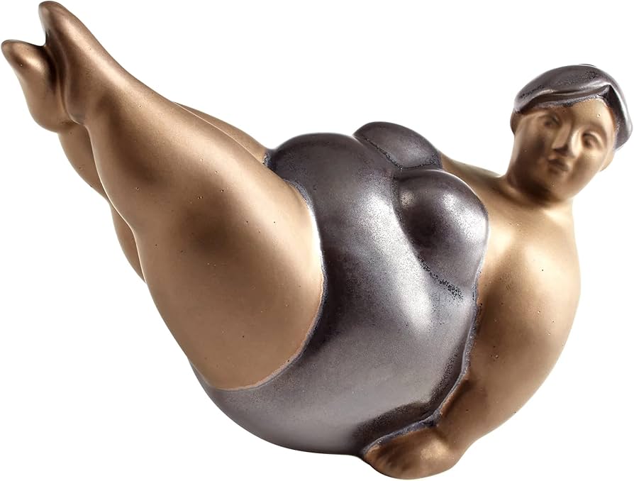 Amazon.co.jp: Cyan Design 06883 ヨガ ベティ 彫刻 : Home & Kitchen