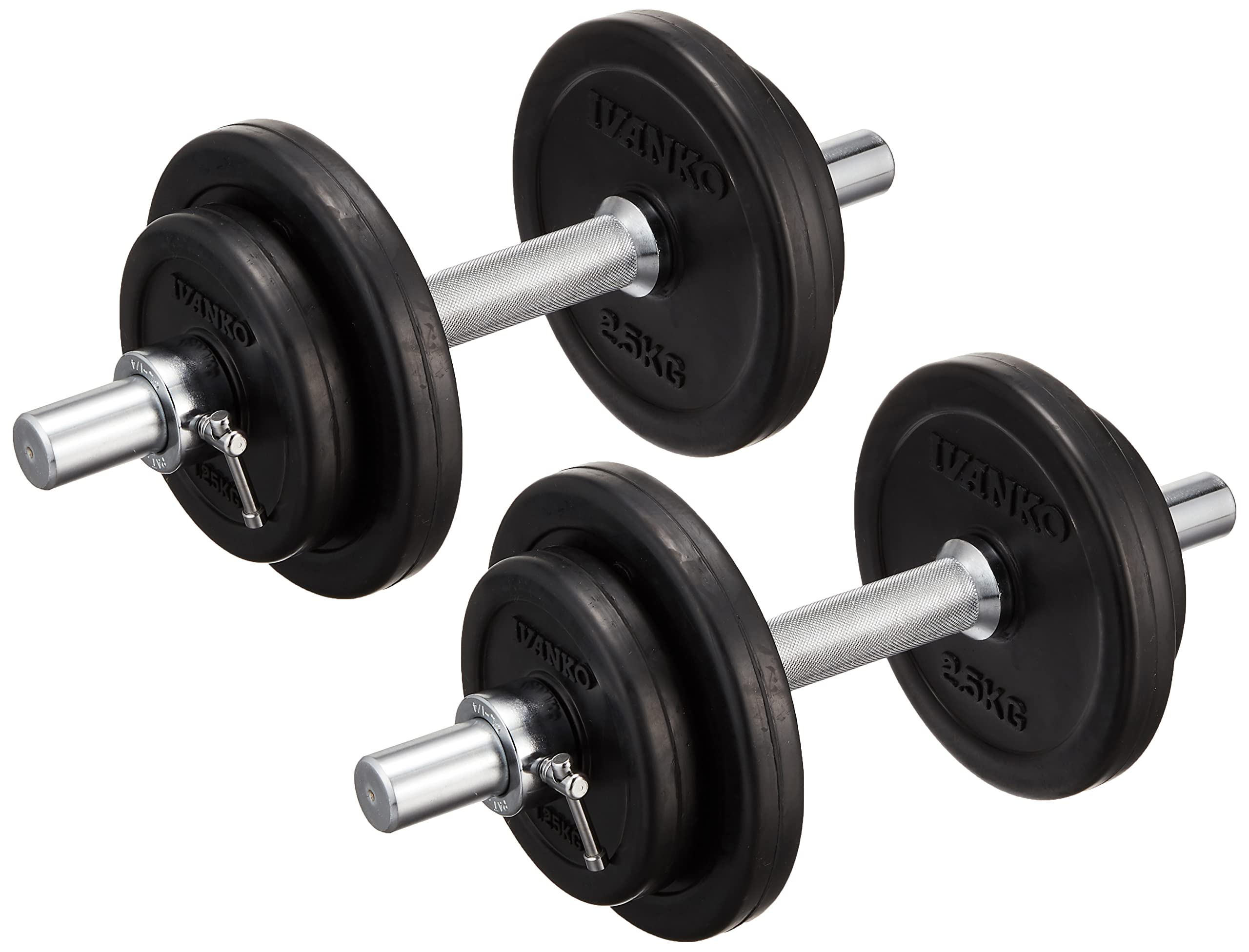 Amazon | IVANKO(イヴァンコ) ラバーダンベルセット(ノーマルバー