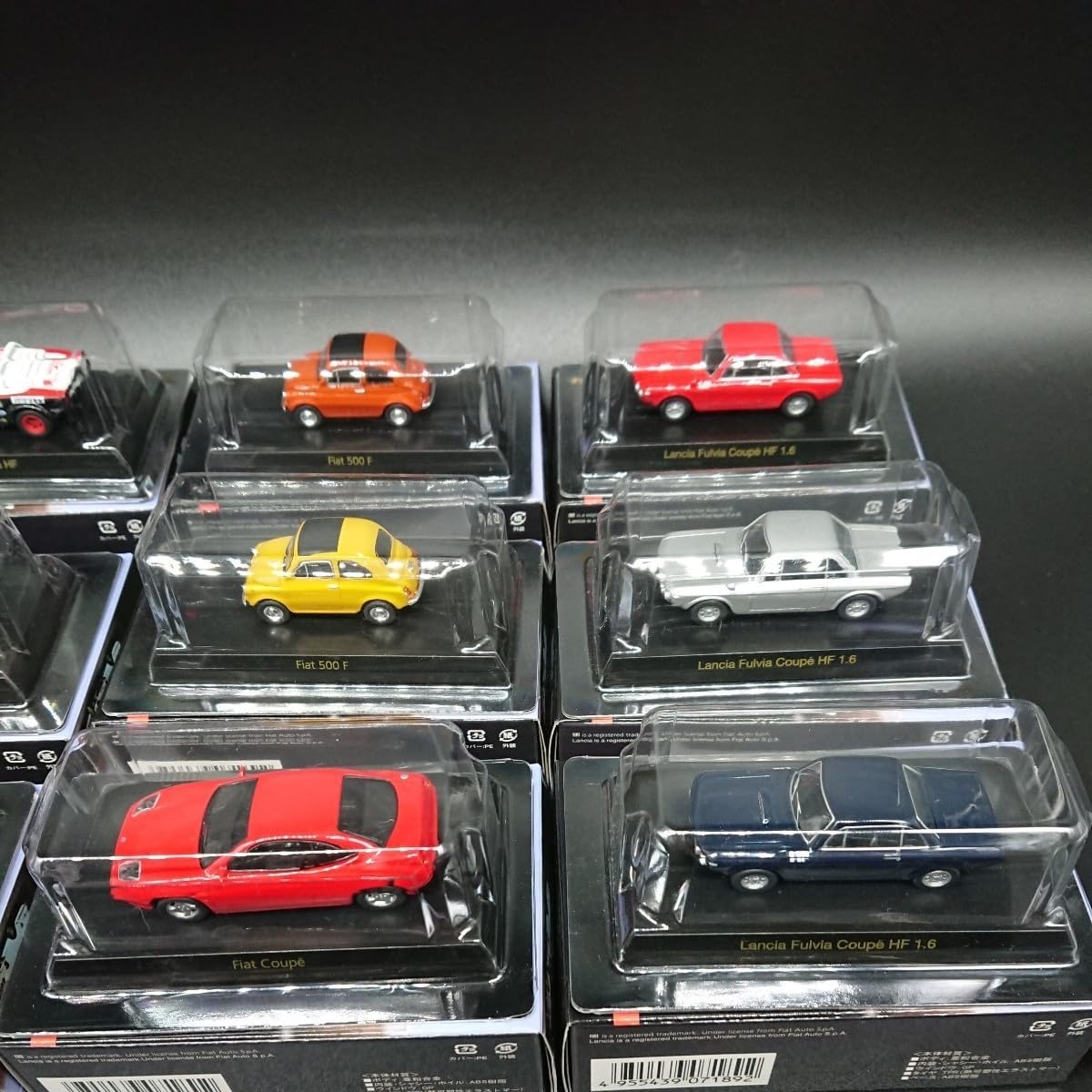 Amazon.co.jp: 京商 1/64 フィアット ランチア ミニカーコレクション