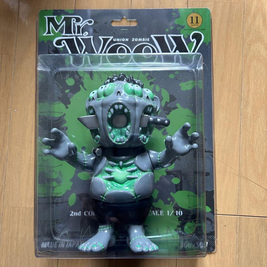 即日発送】11banchi Mr.WOOW limitedカラー ソフビ