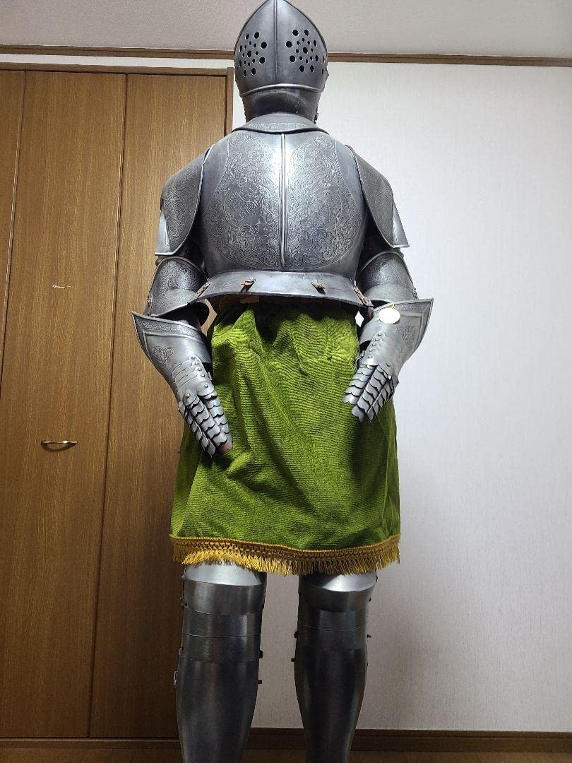 Amazon.co.jp: 西洋 甲冑 等身大 鎧 ヨーロッパ 19世紀 レトロ