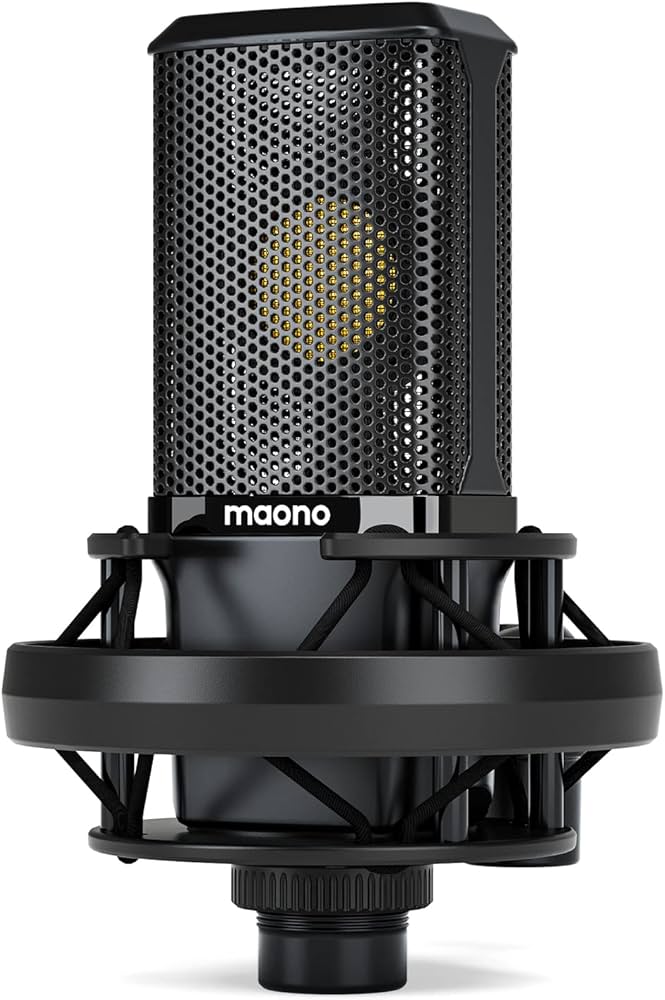 Amazon.com: MAONO XLR Condenser Microphone with 34mm Large