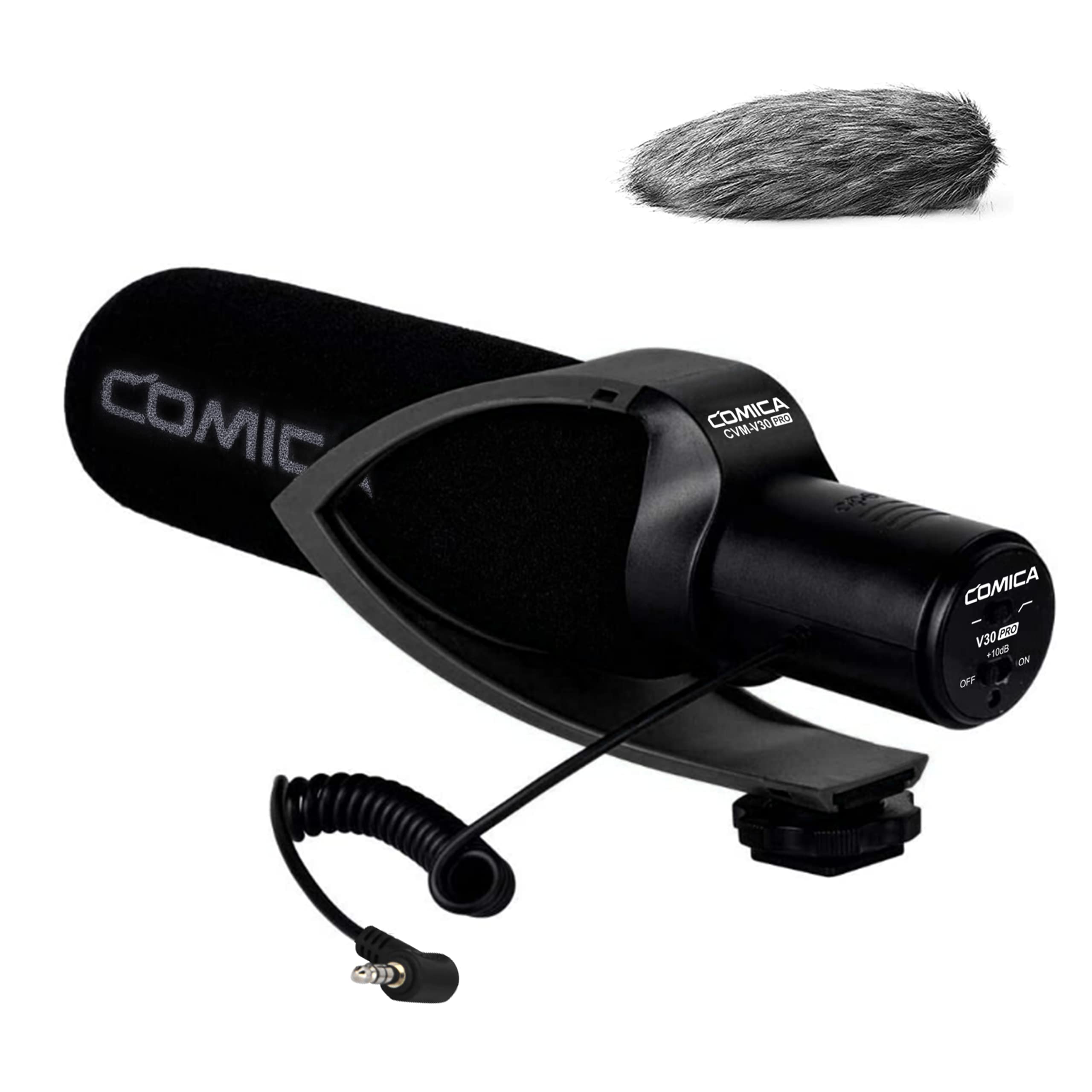 Amazon.com : comica CVM-V30 Pro Camera Directional Condenser