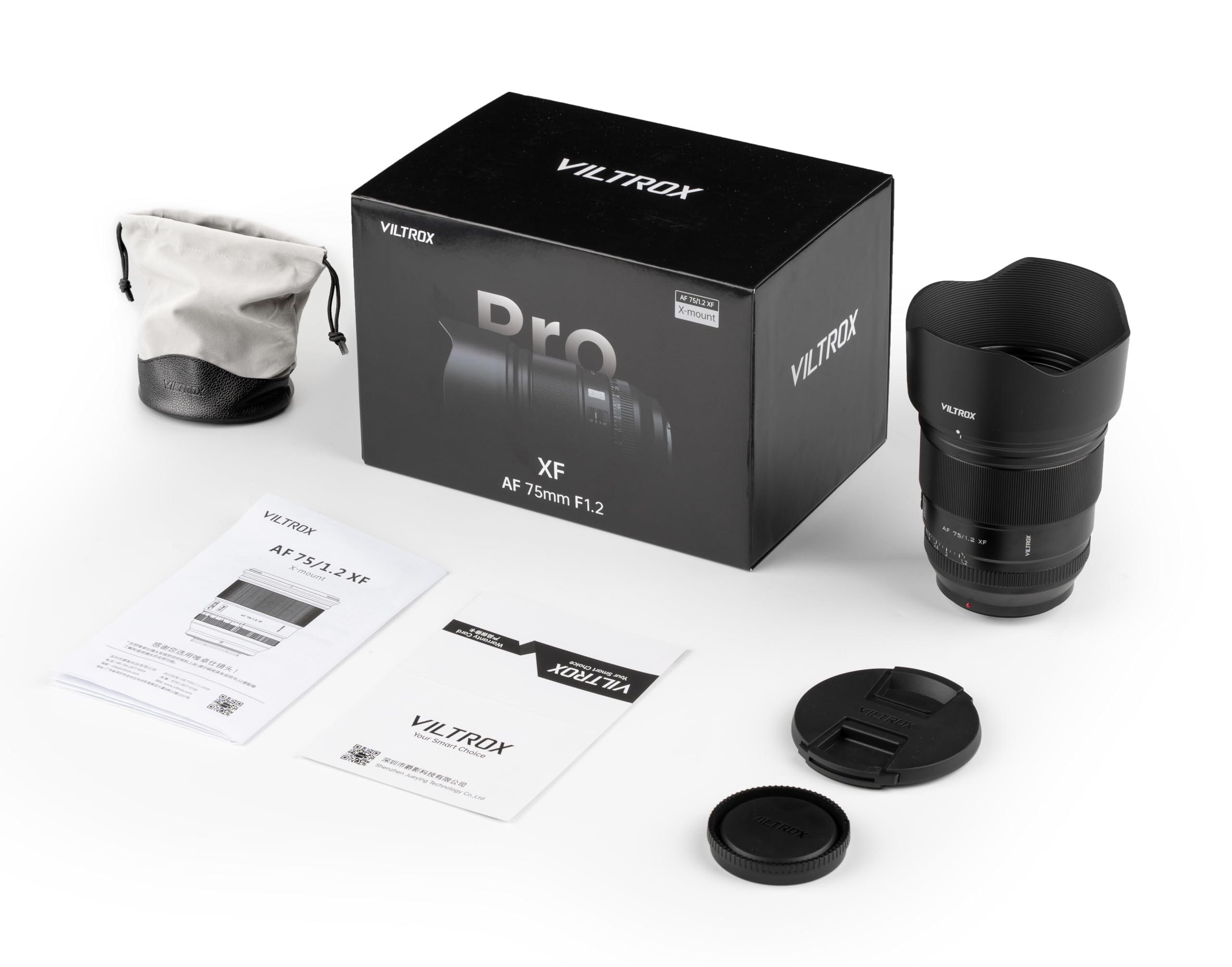 Amazon.com : VILTROX AF 75mm f/1.2 f1.2 XF Fuji X-Mount Lens, APS