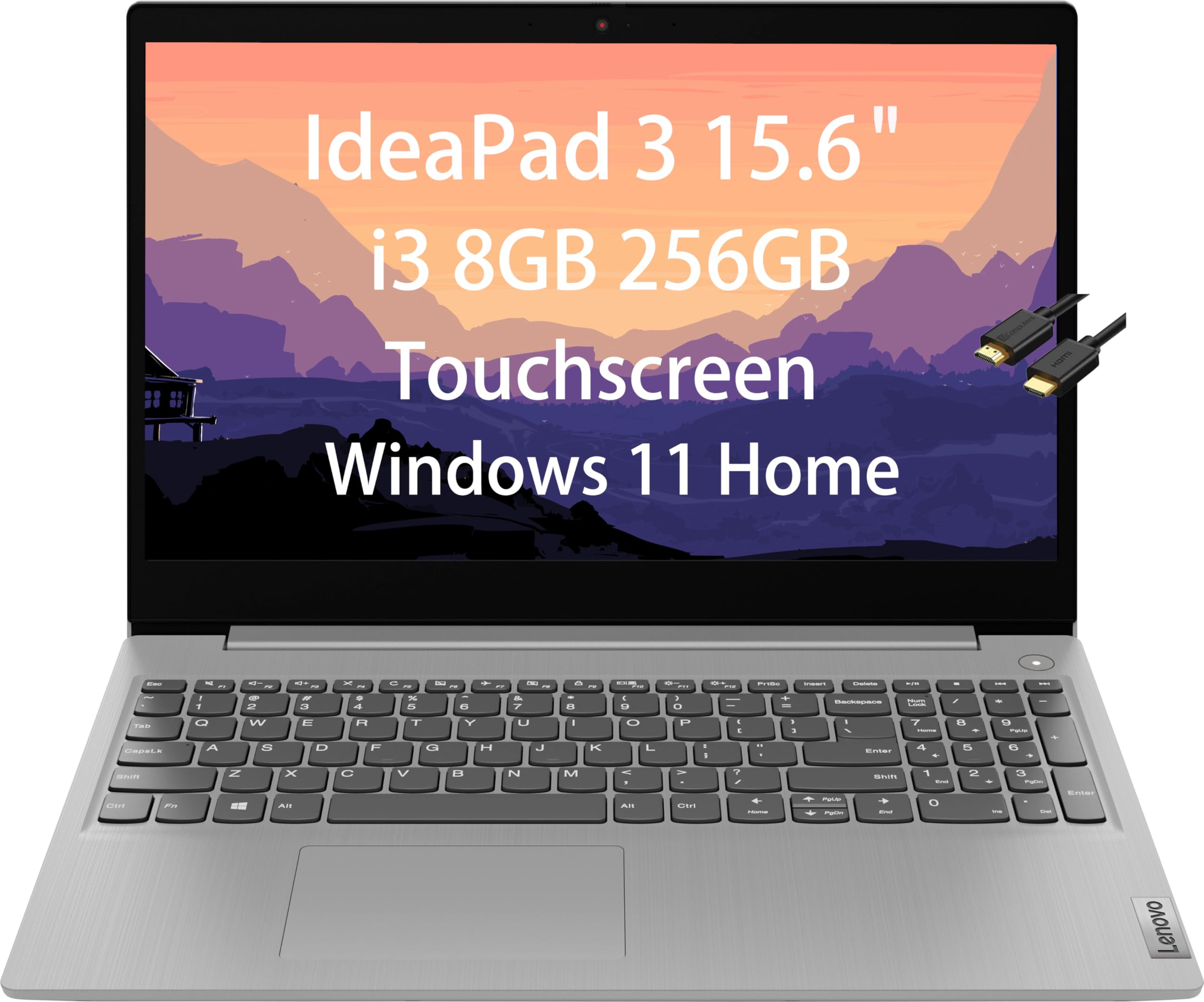 Amazon.com: Lenovo IdeaPad 3 15.6/'' HD Touchscreen(Intel 11th Gen