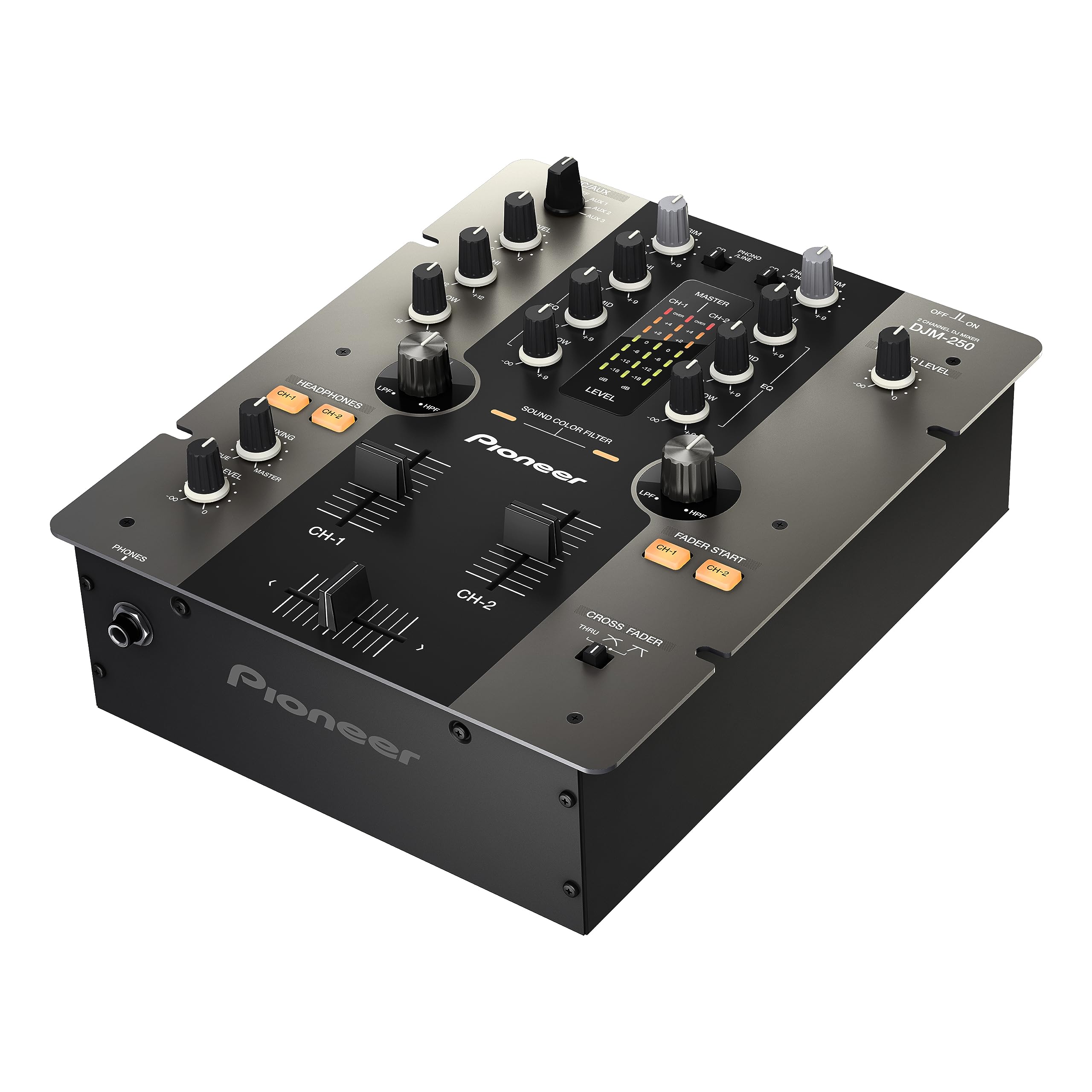 Amazon | Pioneer DJミキサー ブラック DJM-250-K | DJミキサー | 楽器