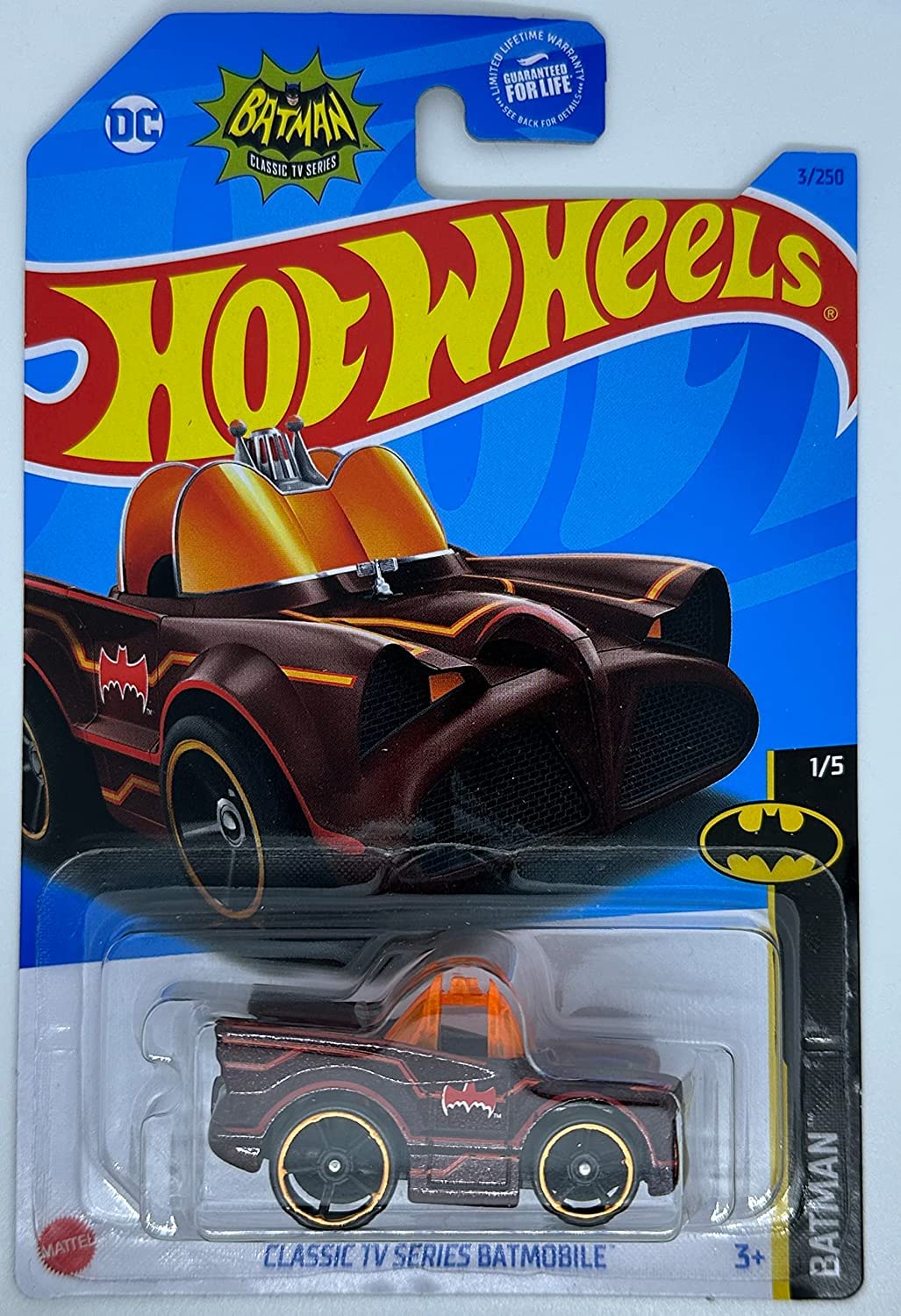 Amazon.com: Hot Wheels - Classic TV Series Batmobile - RED