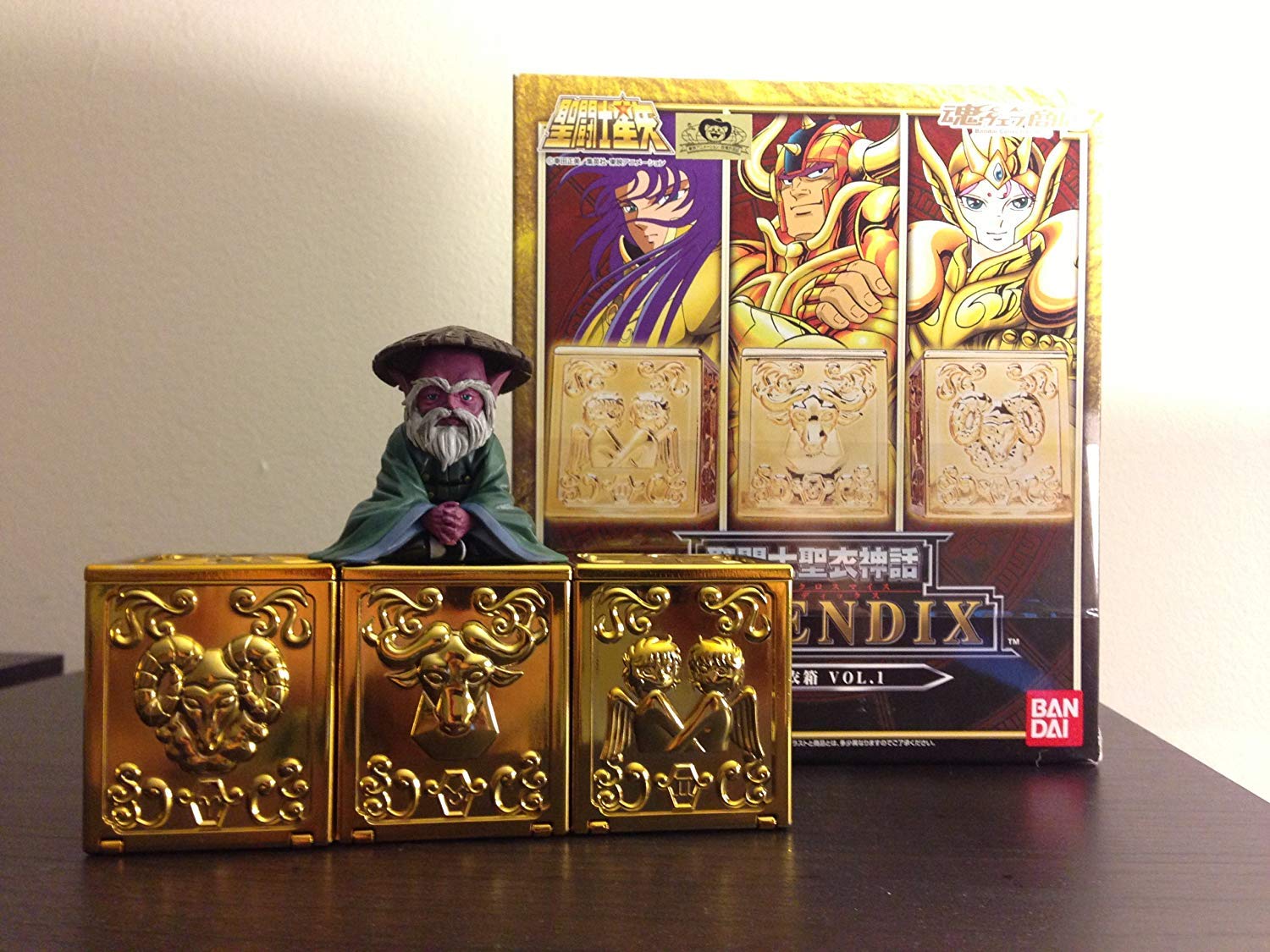 Amazon.co.jp: 聖闘士聖衣神話APPENDIX 黄金聖衣箱 Vol.1 （魂ウェブ