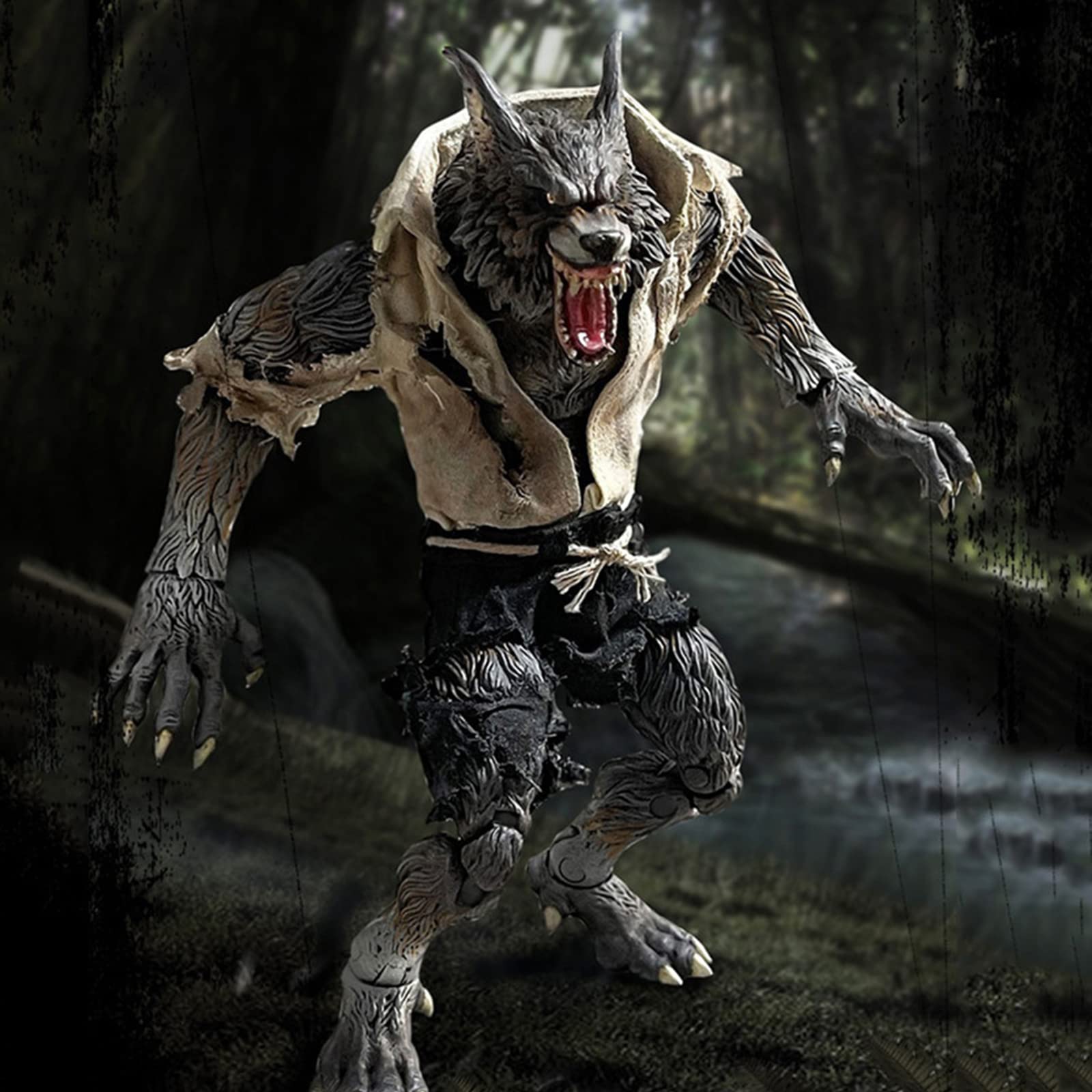 Amazon.co.jp: 1/12ジャングルの遠吠え狼男ジャングルアクション