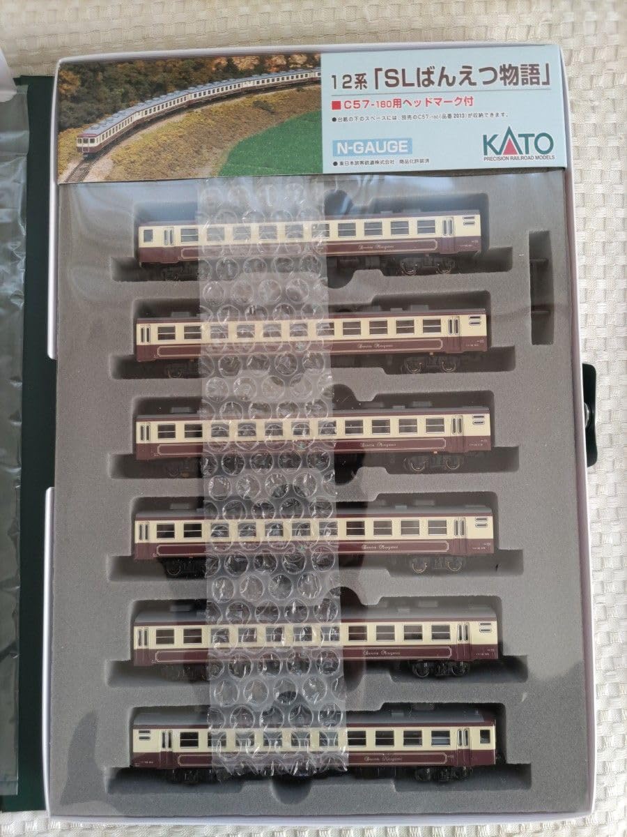 Amazon.co.jp: KATO 10-403 12系SLばんえつ物語客車セット6両 KATO