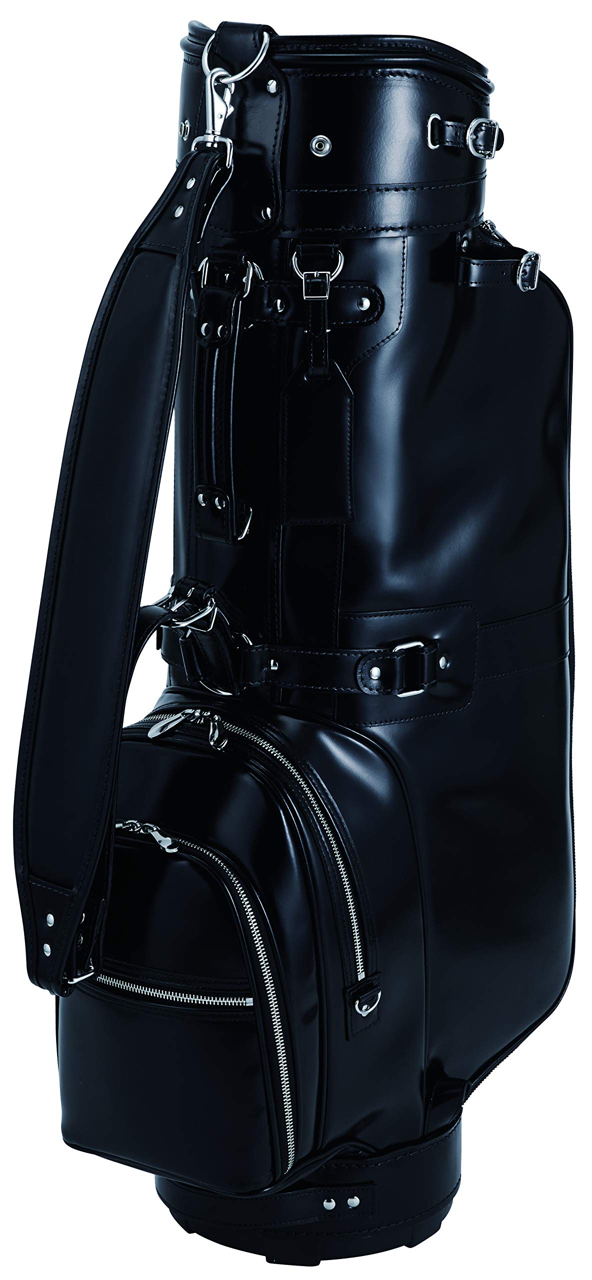 Amazon | キャスコ(Kasco) キャディーバッグ 本革キャディバッグ 本革