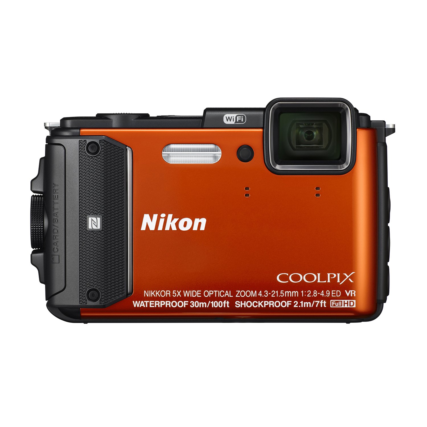 Amazon.com : Nikon - Coolpix AW130 16.0-Megapixel Waterproof