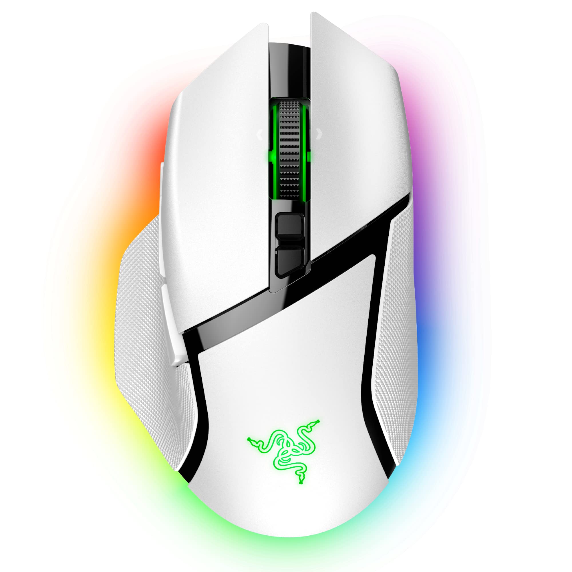 Amazon.co.jp: Razer Basilisk V3 Pro White Gaming Mouse, Wireless