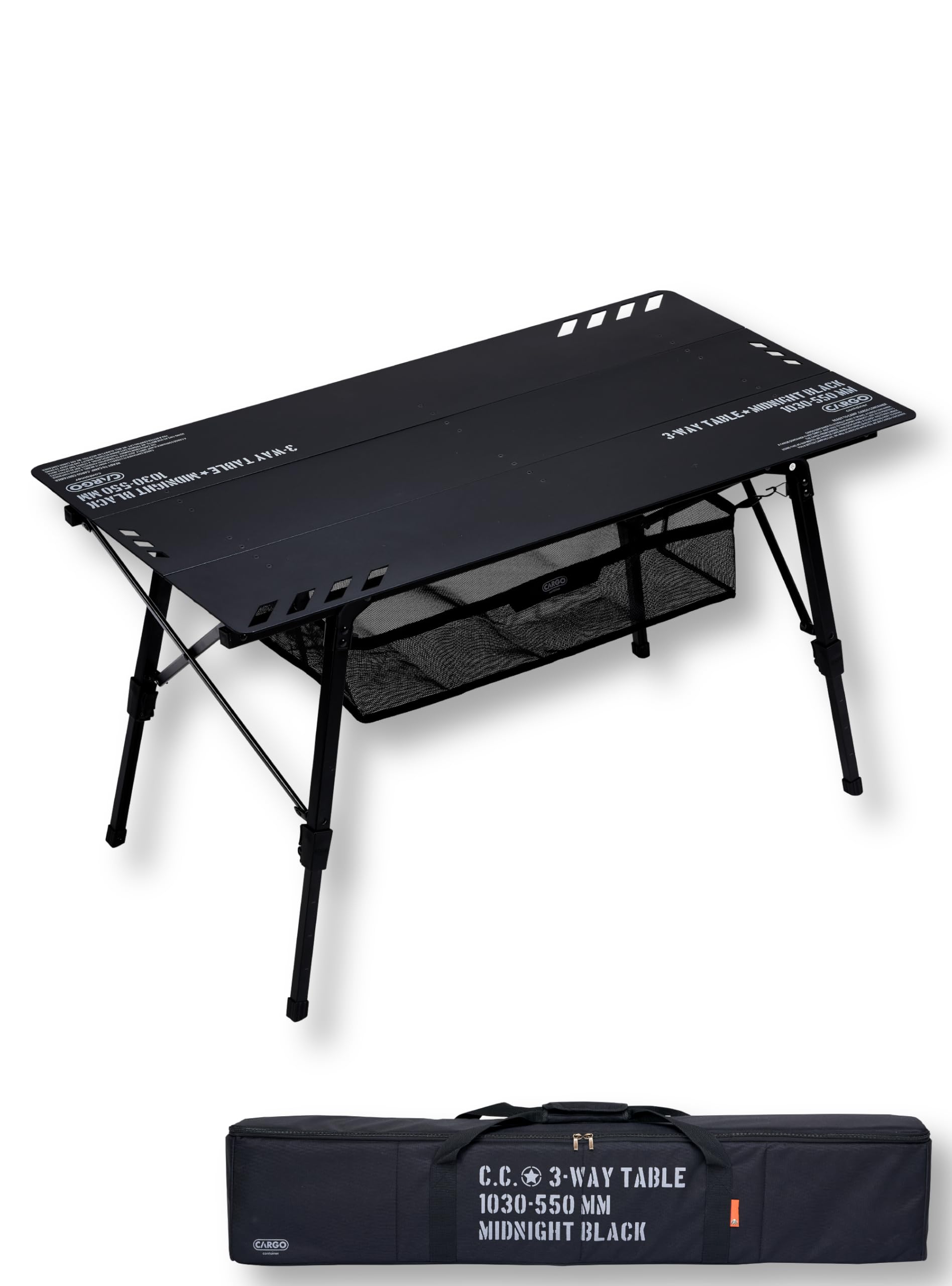 Amazon.co.jp: CARGO CONTAINER カーゴコンテナ 3WAY TABLE テーブル