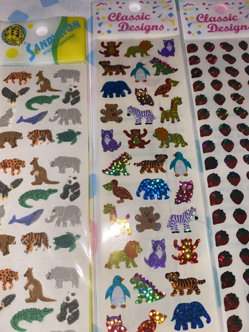 Amazon.co.jp: フロッキー サンディライオンなど6枚セット シール