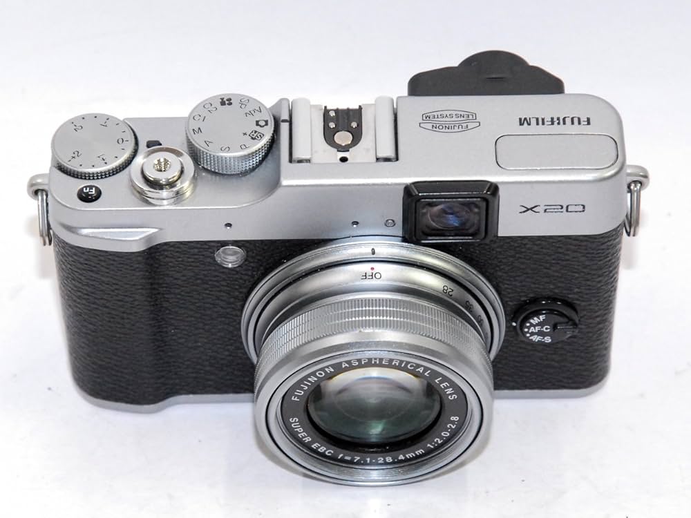 Amazon | FUJIFILM デジタルカメラ X20S 光学4倍 シルバー F FX-X20S