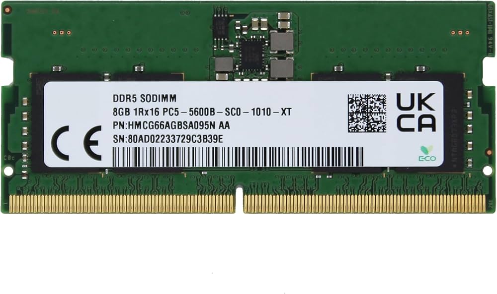 Amazon.co.jp: SK Hyn(Hynix) オリジナル 8GB (1x8GB) DDR5 5600MHz