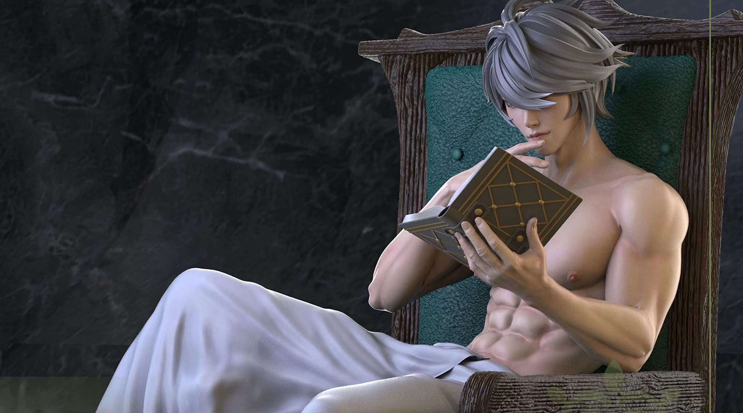 Amazon.co.jp: アルハイゼン フィギュア 1/6スケール 塗装済み完成品