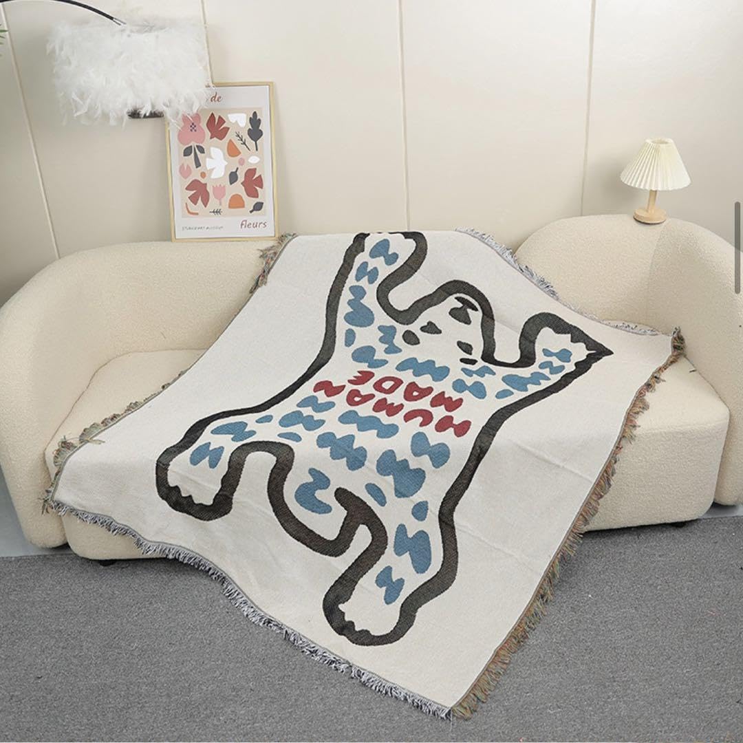 Amazon.co.jp: HUMAN MADE ヒューマンメイド ラグ ブランケット