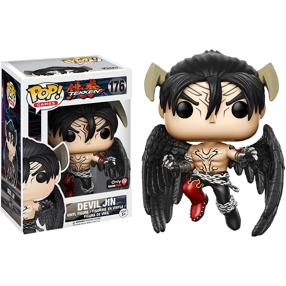 Amazon.com: Funko Devil Jin (GameStop Exclusive): Tekken x POP