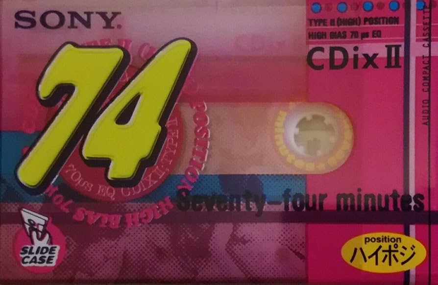 Amazon | SONY ソニー CDix Ⅱ ハイポジション カセットテープ 74分 C