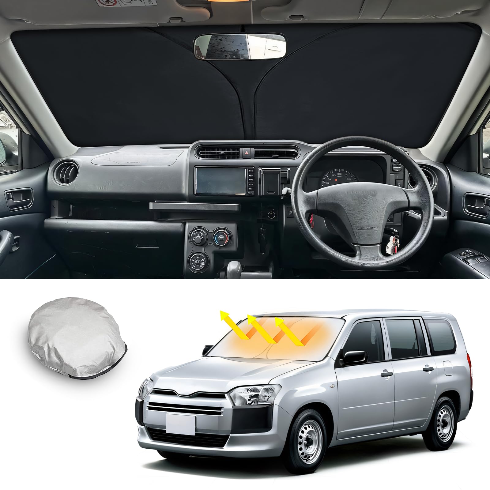 Amazon.co.jp: 【CDEFG】新型 トヨタ プロボックス フロント