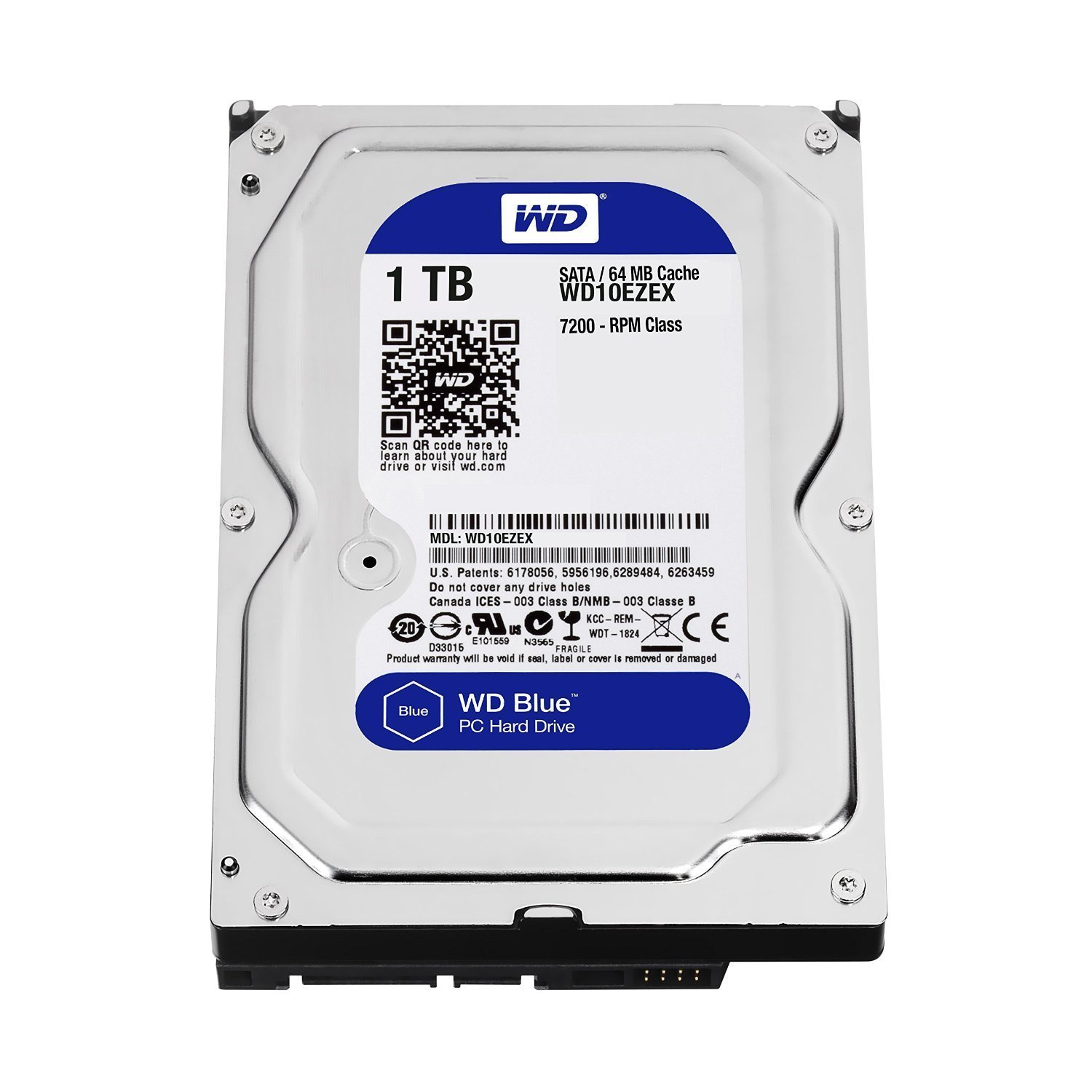 Amazon.com: Western Digital(WD) BLUE Deskptop 1TB( 1Terabyte) 3.5