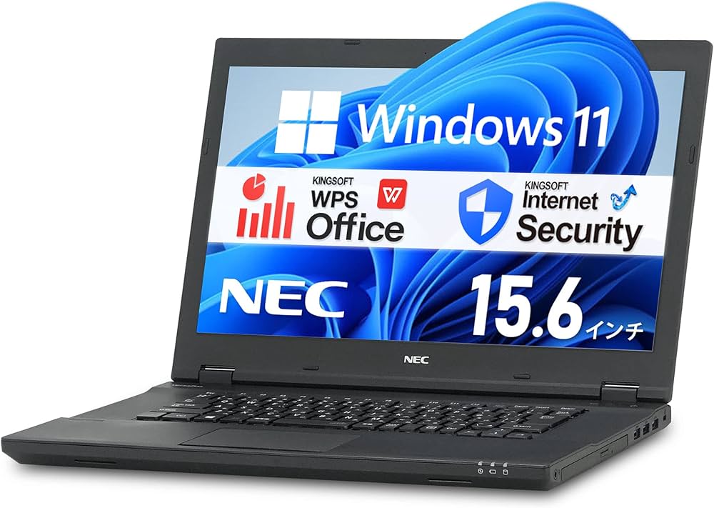 Amazon.co.jp: 【整備済み品】 NEC VersaPro VK23TX / 15.6型 ノート