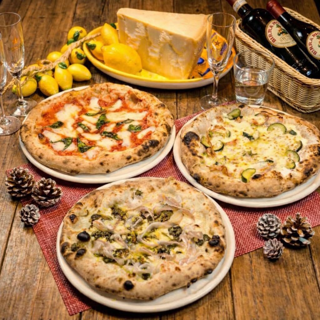 Amazon.co.jp: 【世界2位受賞】3種の本格ナポリピッツァセット 3枚