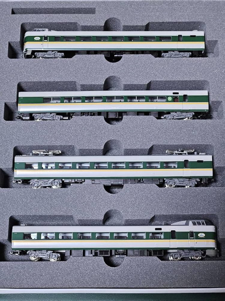 Amazon | KATO 381系 緑やくも風 4両セット連結対応加工済み | 鉄道